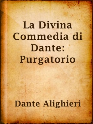 cover image of La Divina Commedia di Dante: Purgatorio